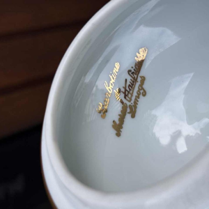 Marcel Chaufriasse / Limoges, paire de vases en porcelaine 49cm, ca 1900