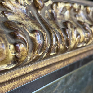 Ecole espagnole "L'entrée au cirque" tableau signé, huile sur panneau, ca 1900