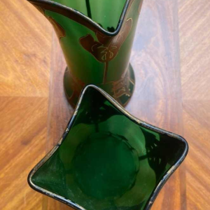 Pair of large vases by François Théodore Legras Art Nouveau 1900