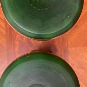 Pair of large vases by François Théodore Legras Art Nouveau 1900