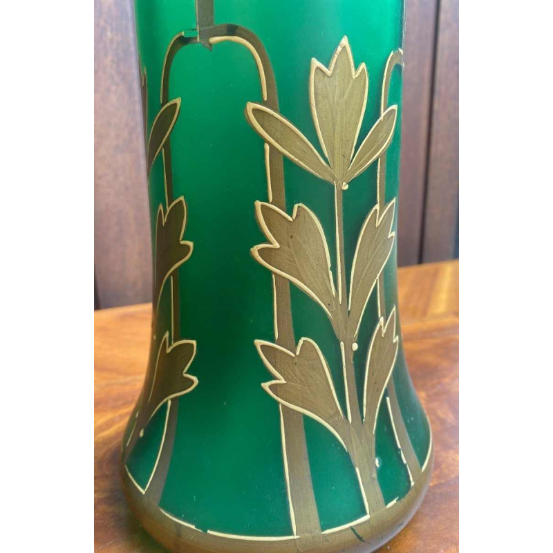 Pair of large vases by François Théodore Legras Art Nouveau 1900