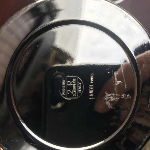 Lancel Paris Medicina vintage verzilverde thermosfles, Italië verzilverd