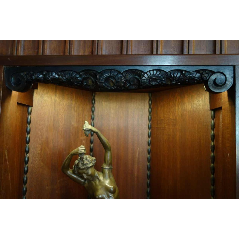 vitrine / bibliotheque Art Déco, style secession viennoise circa 1910