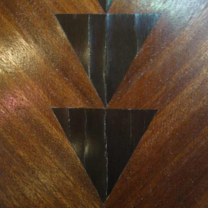 Art Deco vitrine / boekenkast, Weense afgescheiden stijl, rond 1910