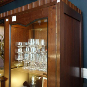 vitrine / bibliotheque Art Déco, style secession viennoise circa 1910