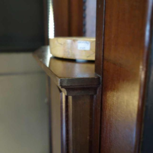 Art Deco vitrine / boekenkast, Weense afgescheiden stijl, rond 1910