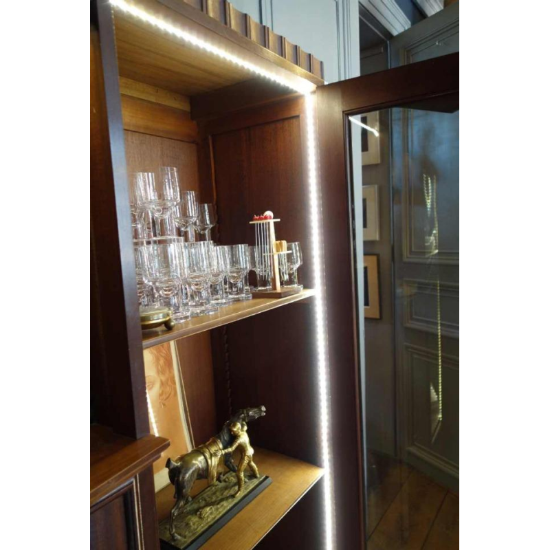 Art Deco showcase / bookcase, Viennese secession style, circa 1910