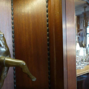 vitrine / bibliotheque Art Déco, style secession viennoise circa 1910