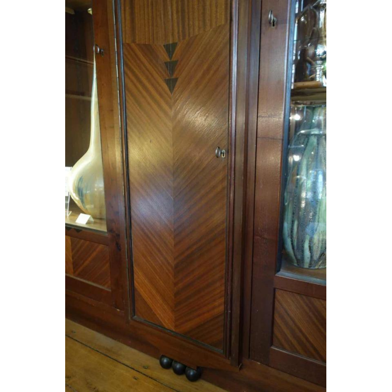 vitrine / bibliotheque Art Déco, style secession viennoise circa 1910