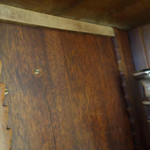 Art Deco vitrine / boekenkast, Weense afgescheiden stijl, rond 1910