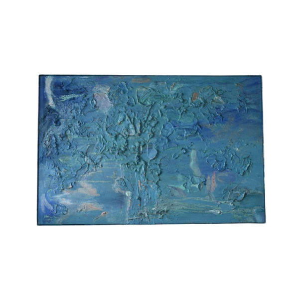 Pascal COURCELLES (1956) - 76 x 114 cm - acrylic and oil on aluminum -