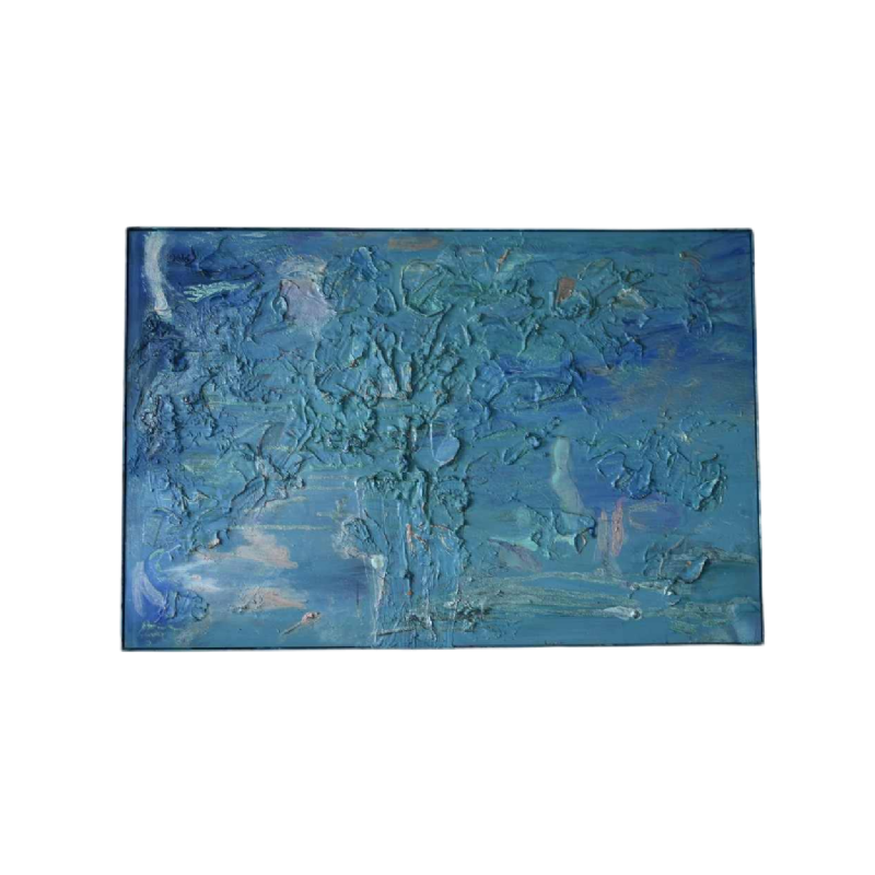 Pascal COURCELLES (1956) - 76 x 114 cm - acrylic and oil on aluminum -