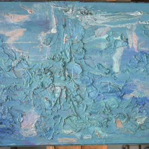 Pascal COURCELLES (1956) - 76 x 114 cm - acrylique et huile sur aluminium -