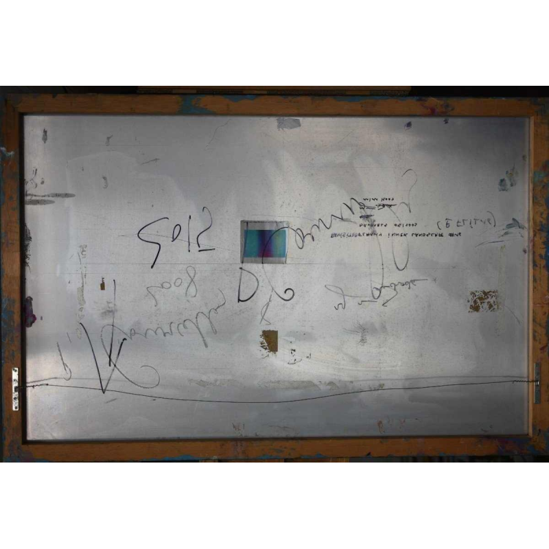 Pascal COURCELLES (1956) - 76 x 114 cm - acrylic and oil on aluminum -