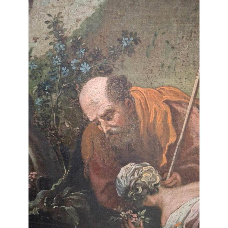 Jaques de Lajoue (entourage of), painting, oil on canvas, 18th c