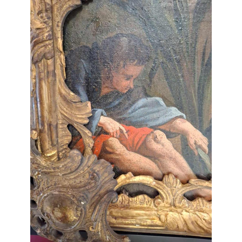 Jaques de Lajoue (entourage of), painting, oil on canvas, 18th c