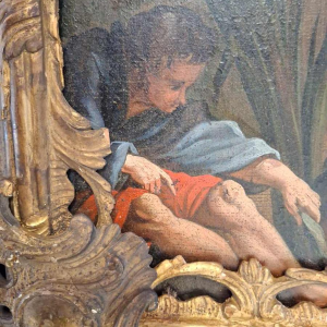 Jaques de Lajoue (entourage of), painting, oil on canvas, 18th c