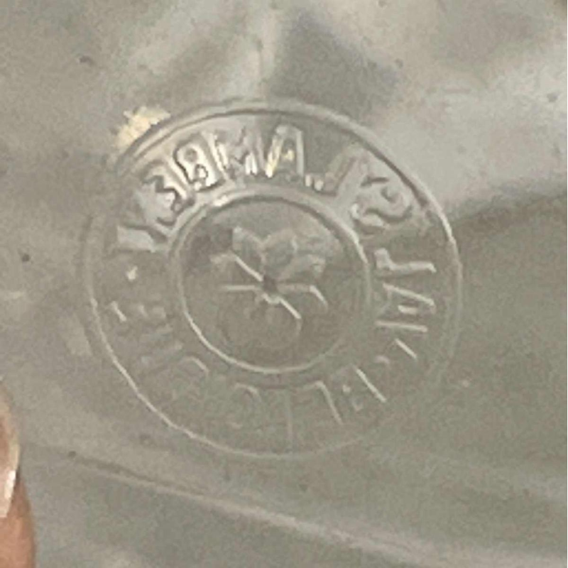 Joseph Simon for Val Saint Lambert, Art Deco vase in clear cut crystal, ca 1925