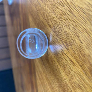 Baccarat "Michelangelo" carafe en cristal, décor gravé