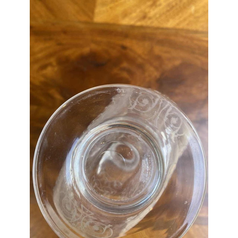 Baccarat "Michelangelo" carafe en cristal, décor gravé