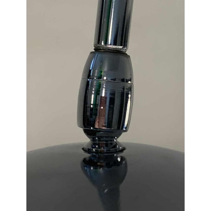 GEPO, Vintage Chroom / Marmeren Vloerlamp 'DOUBLE ARC' verstelbaar, jaren 60