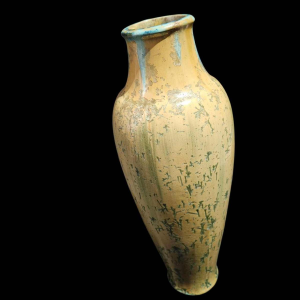 Pierrefonds, Art Deco stoneware vase with crystallisations, ca 1920/30