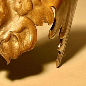 Art Nouveau “Owl with outstretched wings” bracelet, bronze with copper patina, late 19th century