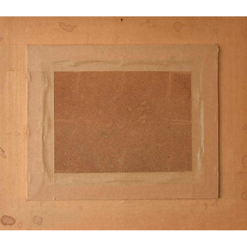 Auguste VAN STEENACKER (1890-1965) - Country house in autumn - oil painting on panel