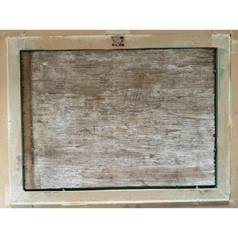 Adolphe Dupont (1898-1982): « Ferme mosane » peinture