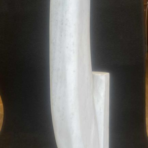 François Pochon, sculptuur in wit marmer, ca 1980