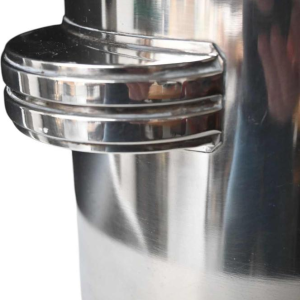 QUIST (Goldsmith) Art Deco silver-plated wine bucket, Germany ca 1920-1930