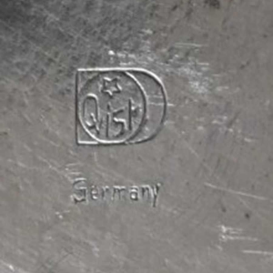 QUIST (goudsmid) Art Deco zilveren metalen wijnemmer, Duitsland ca 1920-1930
