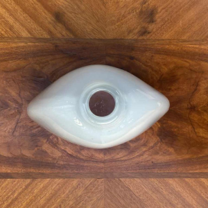 Vase En Verre Signé Samuel Herman De Rosenthal Studio Line 1960 s