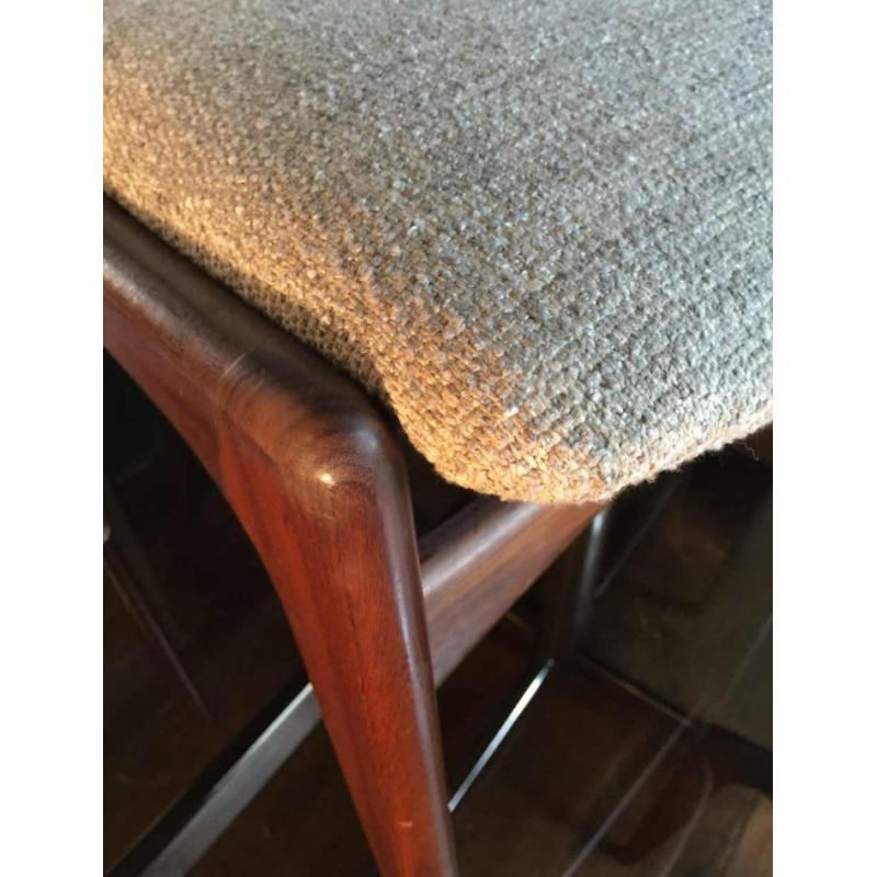 Mahjongg Vlaardingen Holland, Set of 6 Scandinavian Teak Design chairs, 1965