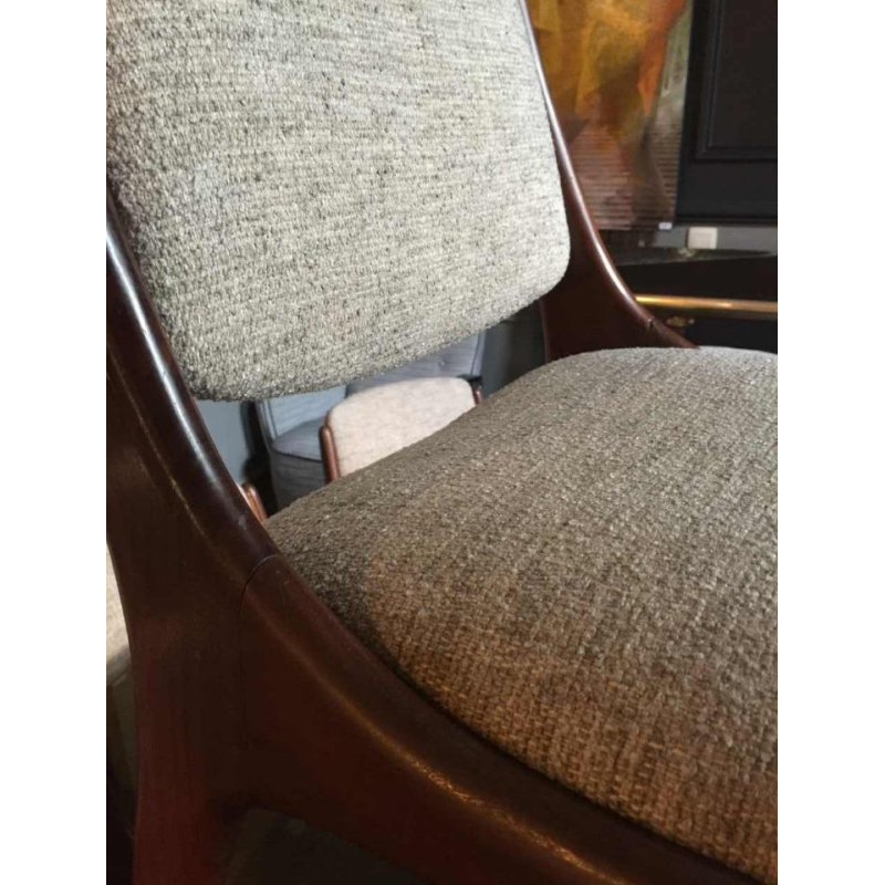 Mahjongg Vlaardingen Holland, Set of 6 Scandinavian Teak Design chairs, 1965