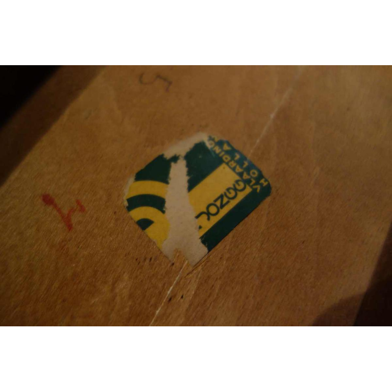 Mahjongg Vlaardingen Holland, Set of 6 Scandinavian Teak Design chairs, 1965