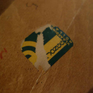 Mahjongg Vlaardingen Holland, Séries 6 chaises Design Scandinave en Teck, 1965