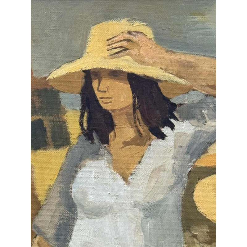 Jean Abadie “ Les vendangeuses “ oil on canvas