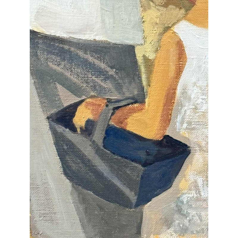 Jean Abadie “ Les vendangeuses “ olieverf op doek