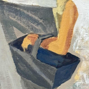 Jean Abadie “ Les vendangeuses “ olieverf op doek