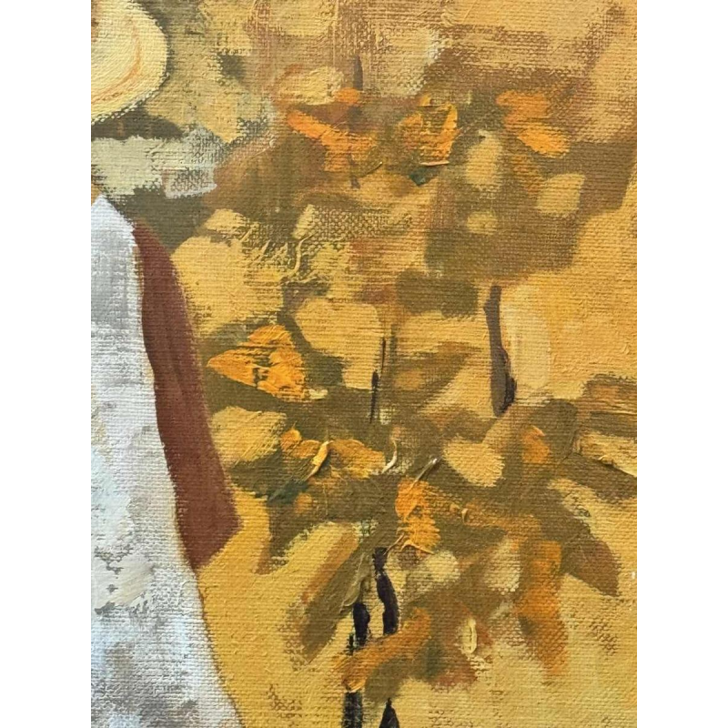 Jean Abadie “ Les vendangeuses “ olieverf op doek