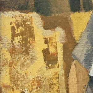 Jean Abadie “ Les vendangeuses “ olieverf op doek