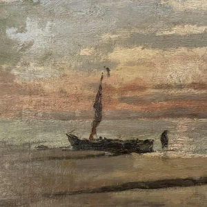 Théodore BARON (1840-1899): Marine (zeldzaam)