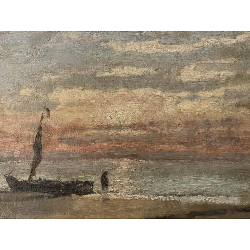 Théodore BARON (1840-1899): Marine (rare)