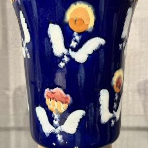 Ernest D'Hossche for Boch Frères Kéramis BFK Studio d'Art, gres vase D3087