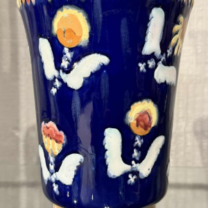 Ernest D'Hossche for Boch Frères Kéramis BFK Studio d'Art, gres vase D3087