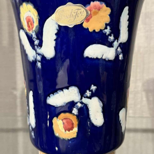 Ernest D'Hossche for Boch Frères Kéramis BFK Studio d'Art, gres vase D3087