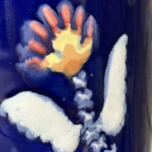 Ernest D'Hossche pour Boch Fre`res Ke´ramis BFK Studio d'Art, vase en gres D3087