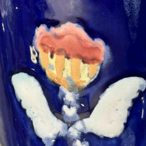 Ernest D'Hossche pour Boch Fre`res Ke´ramis BFK Studio d'Art, vase en gres D3087