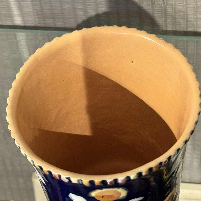 Ernest D'Hossche for Boch Frères Kéramis BFK Studio d'Art, gres vase D3087